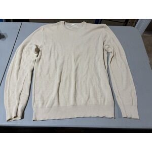 Helmut‎ Lang Knit Sweater Mens L Ivory